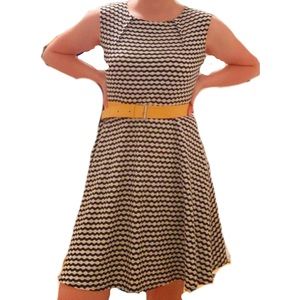 Black and White formal dress